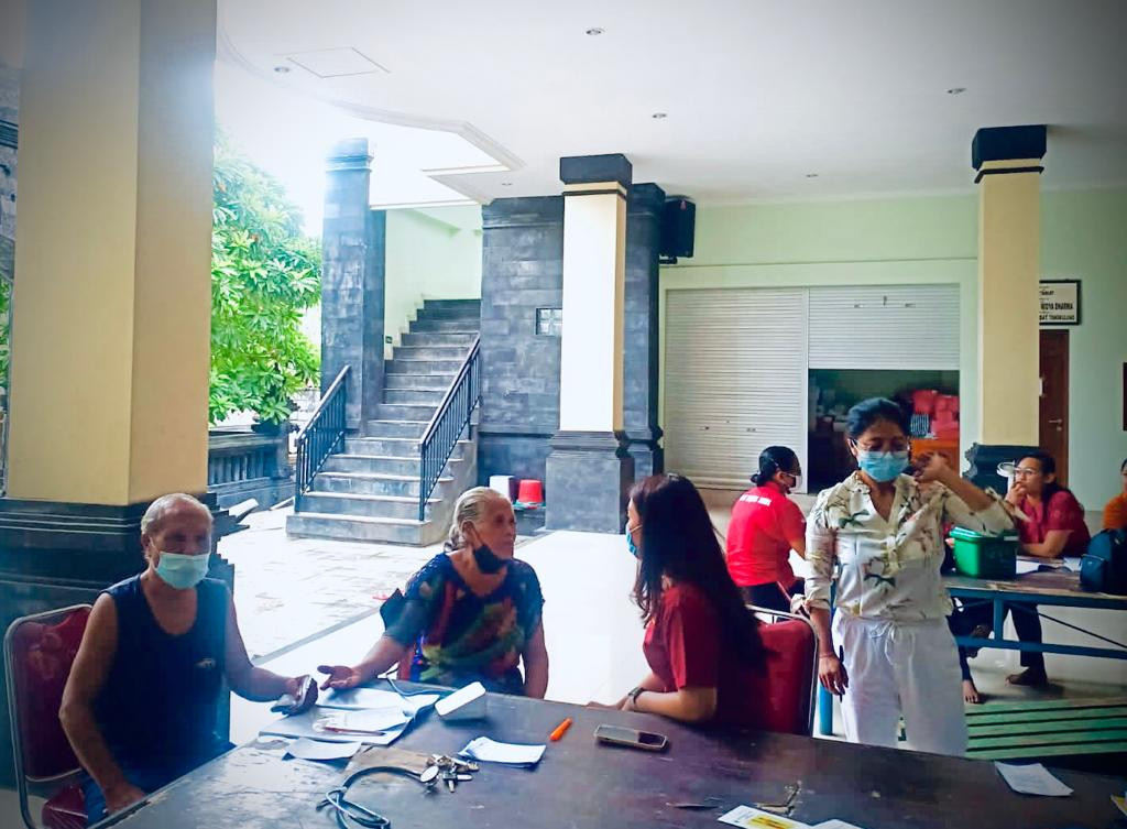 Puskesmas Keliling Banjar Tengkulung, Sabtu 16 Juli 2022